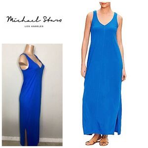 New. Michael stars V-neck maxi dress. 2/4